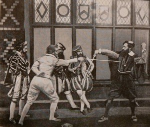 John Dawson Watson Fencing at Myles Birkett Fosters